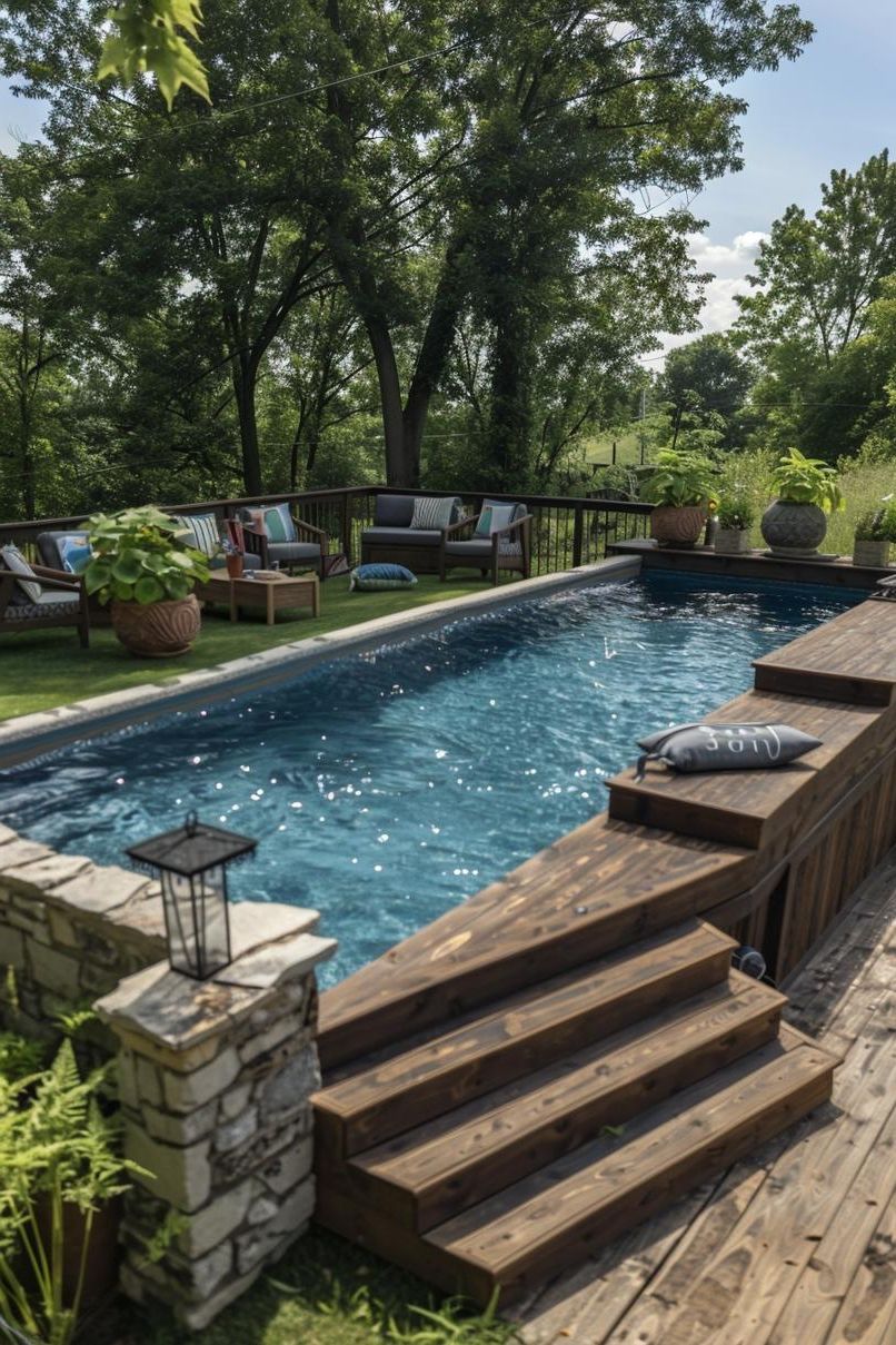 15. City-Chic Poolside Design - photo 2