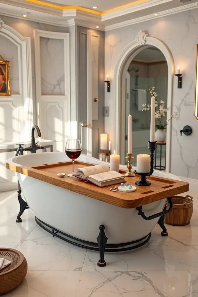 Building a DIY Bath Tray With Handles