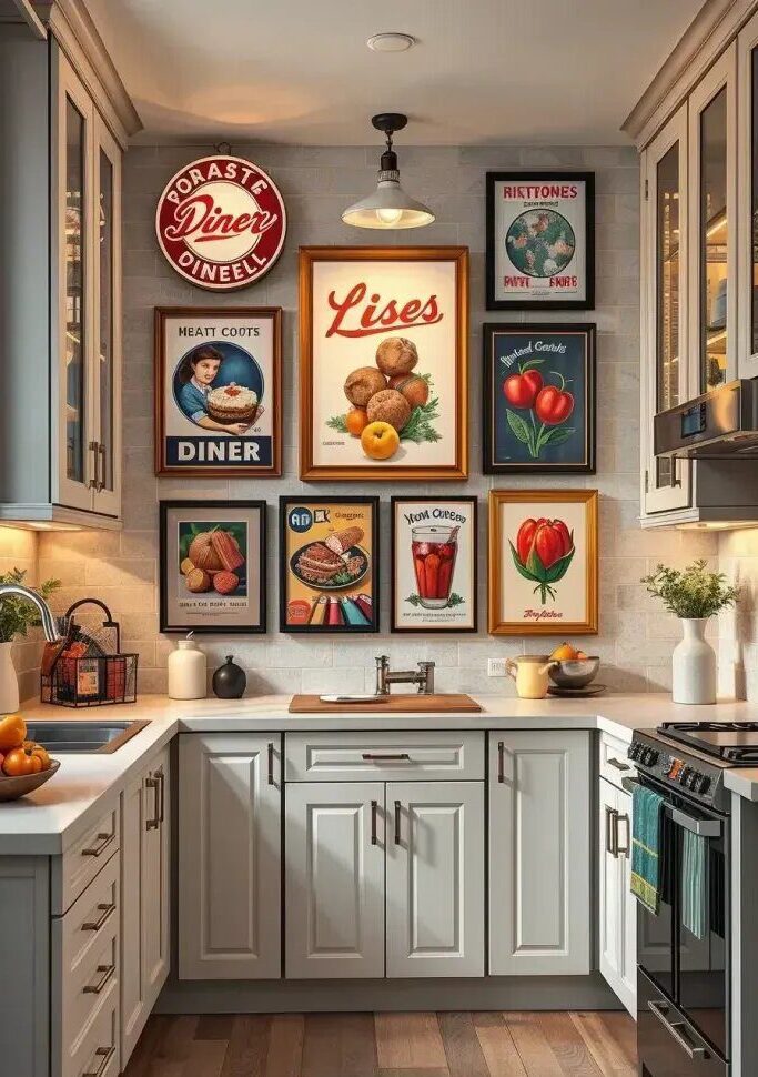 Whimsical Retro Wall Art Ideas - photo 2