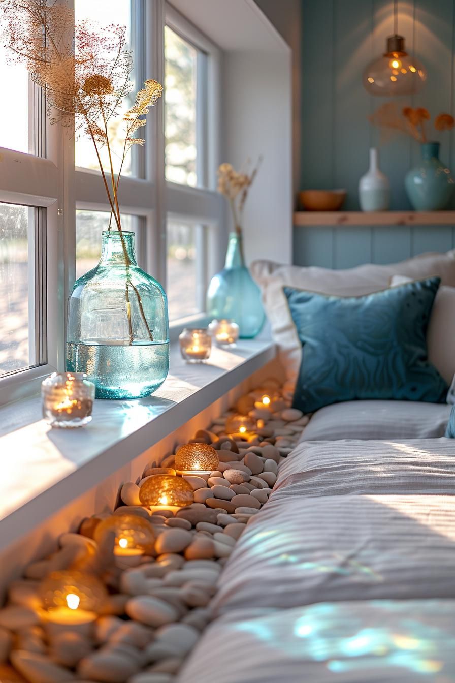 7. Styling a Coastal Vase Collection