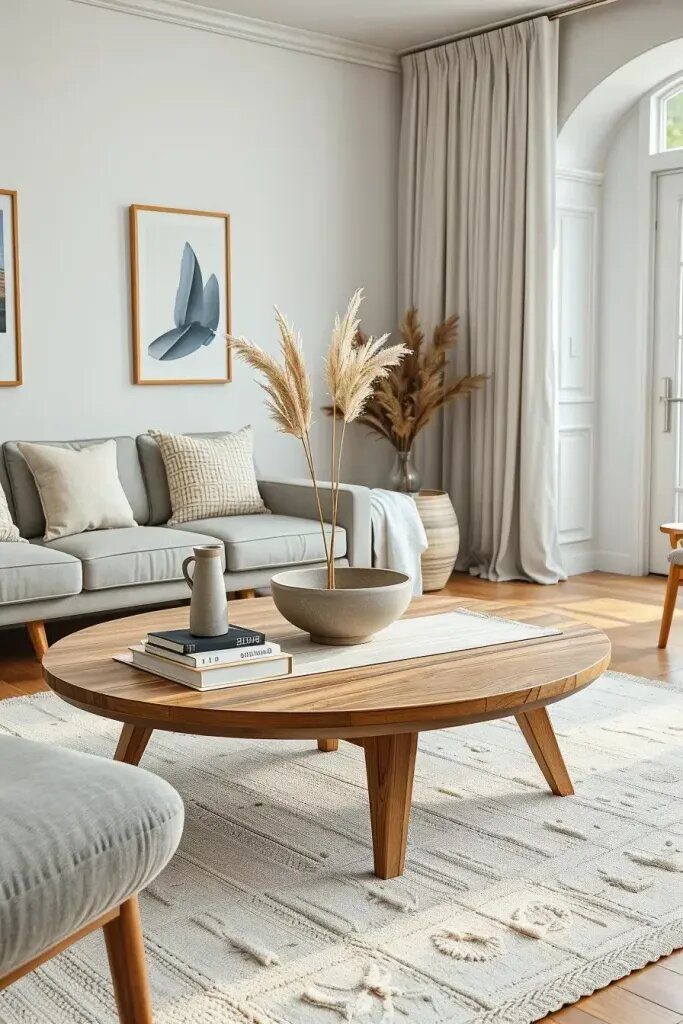 15. Styling a Warm Japandi Coffee Table - photo 2
