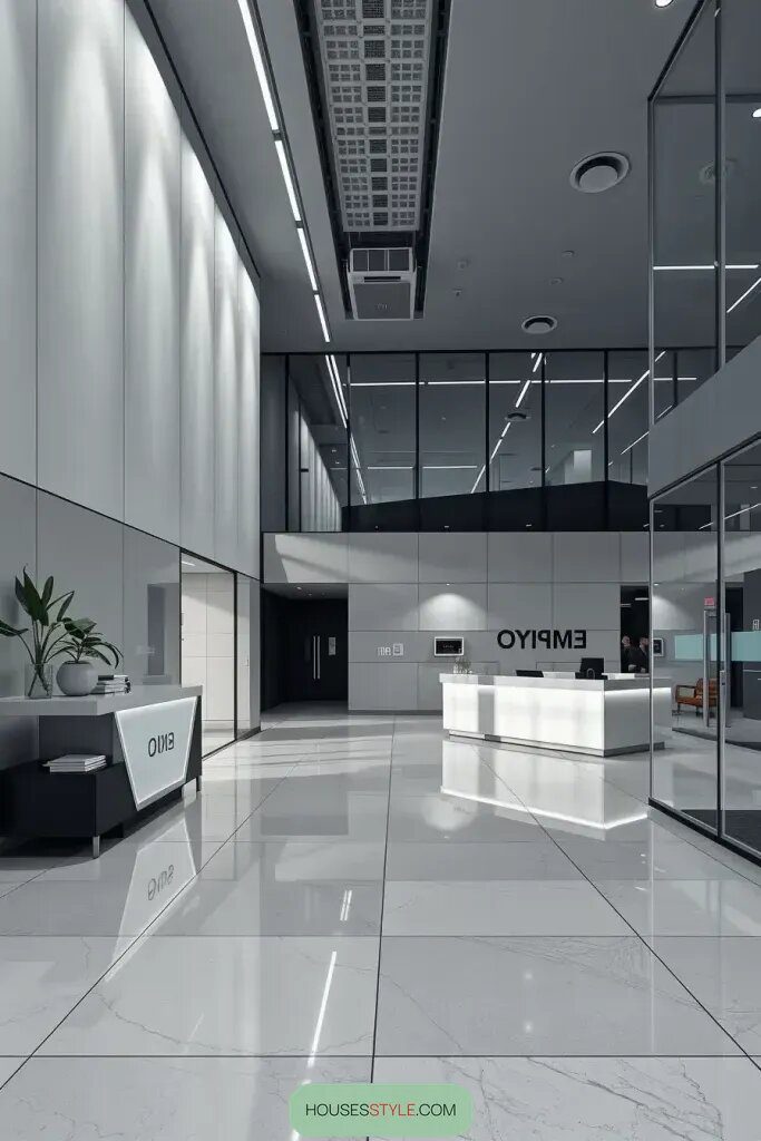 Minimalist Design Ideas for Corporate Lobbies - photo 2