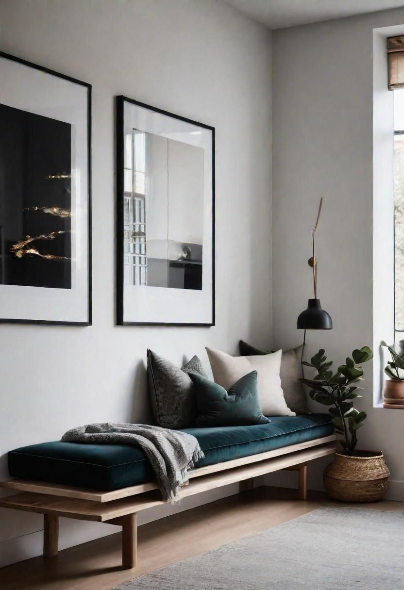21. Window Bench with Built-In Storage