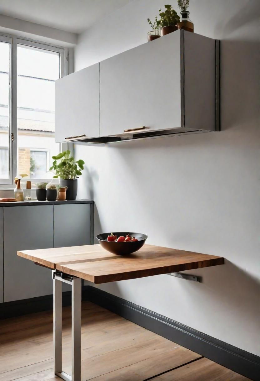 39. Fold-Down Wall-Mounted Table - photo 2