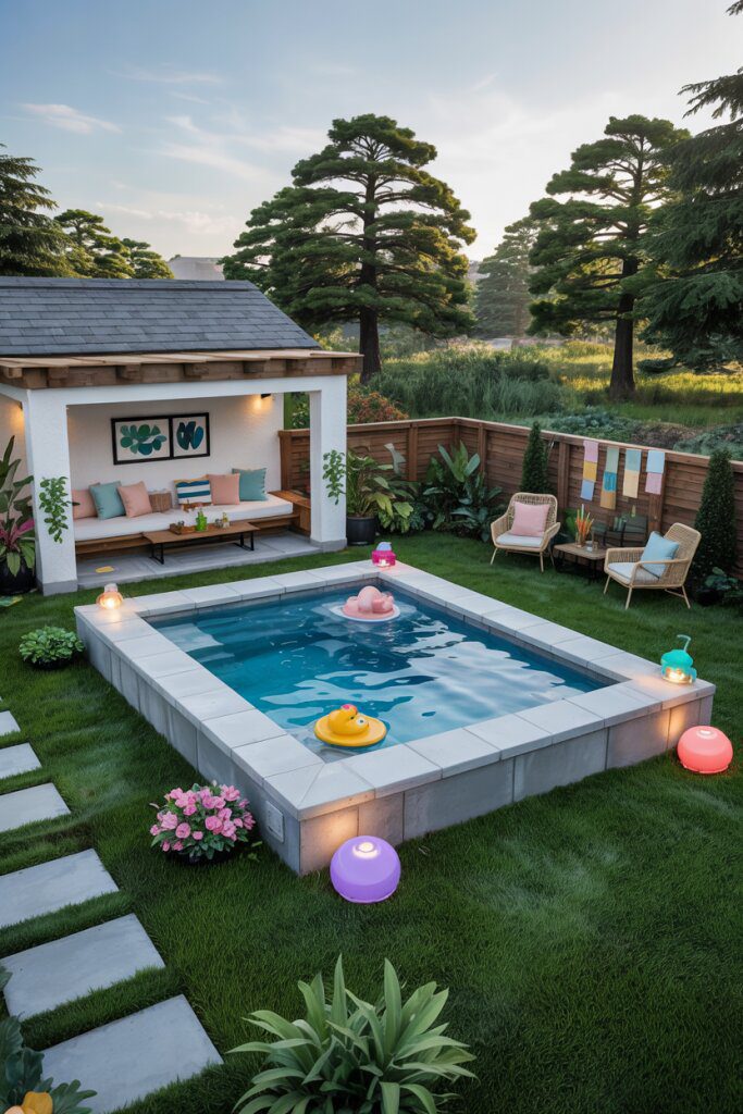 10. Bloxburg-Style Aesthetic Pool Build - photo 2