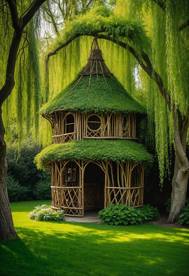 25. Willow Branch Garden Playhouse