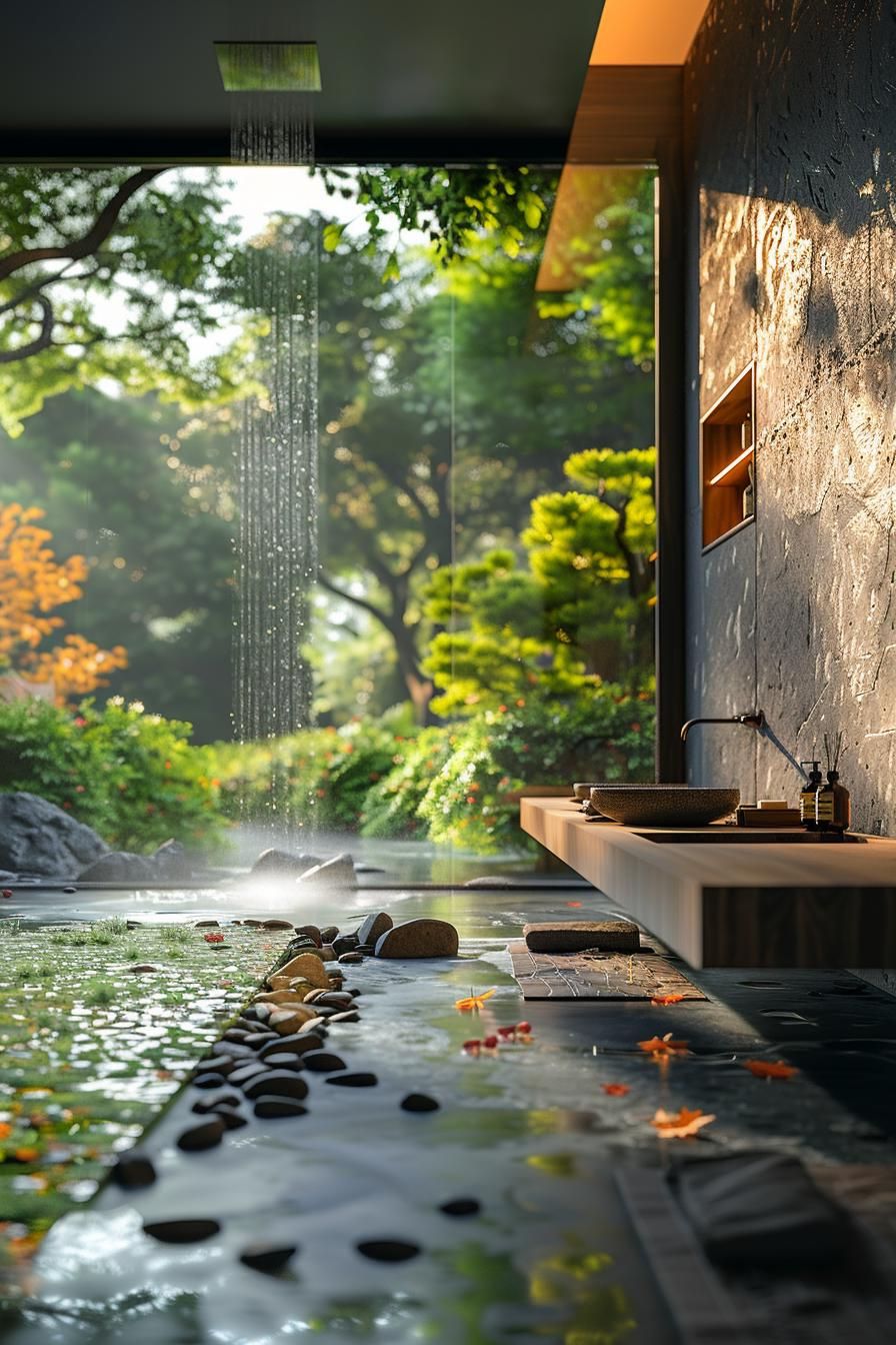3. Stone Bathtub With Garden Views - photo 2
