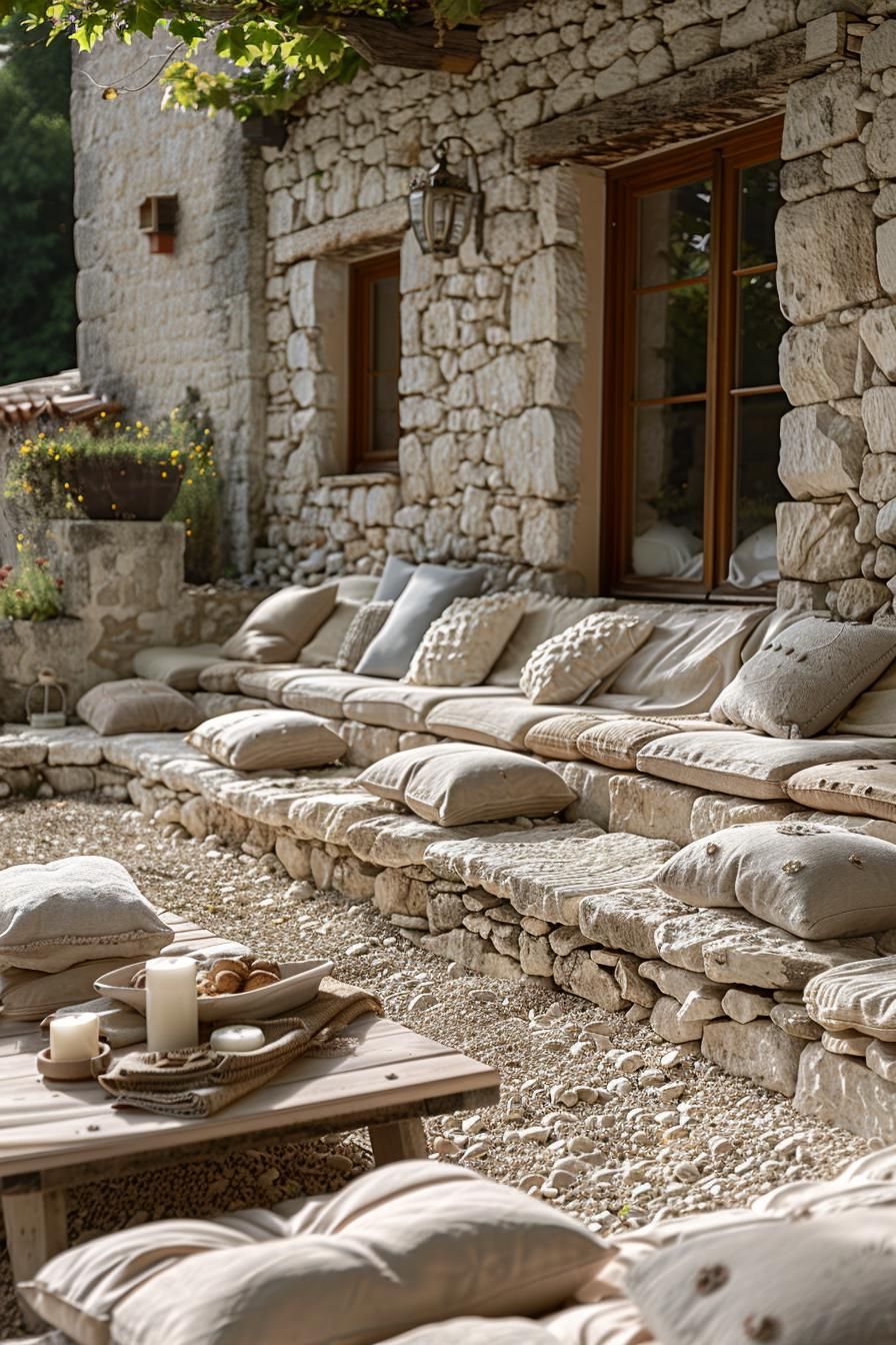 11. Sunken Lounge Ideas for Gravel Patios - photo 3
