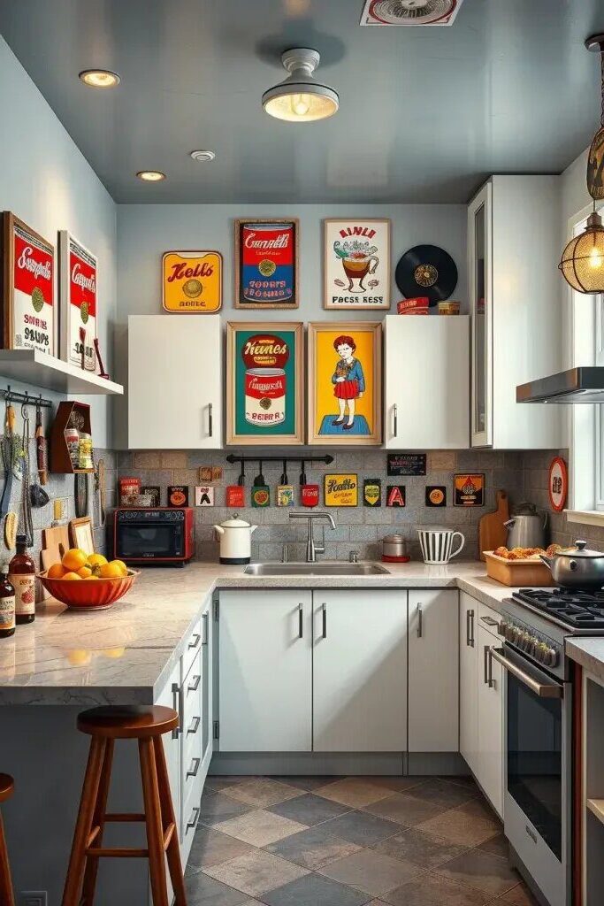 Pop Art Prints as Kitchen Decor - photo 2