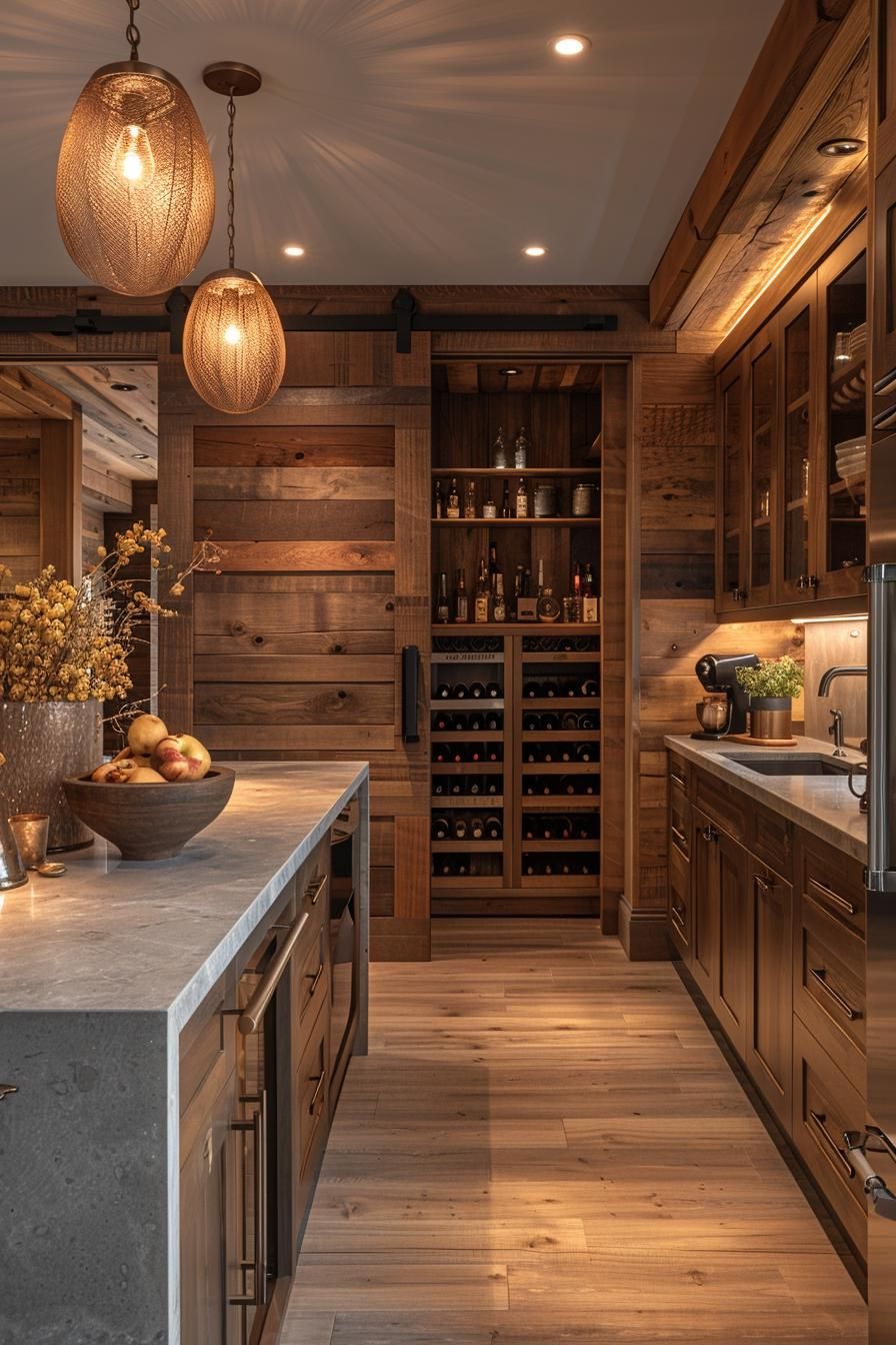 10. Retro Pantry Door Styles