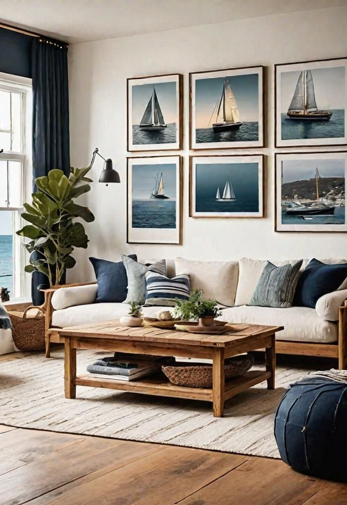 2. Nautical Gallery Wall Ideas
