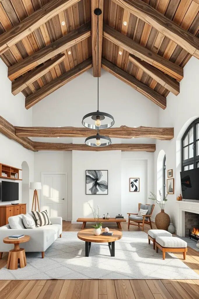 Exposed Wooden Beams and Architectural Charm - photo 2