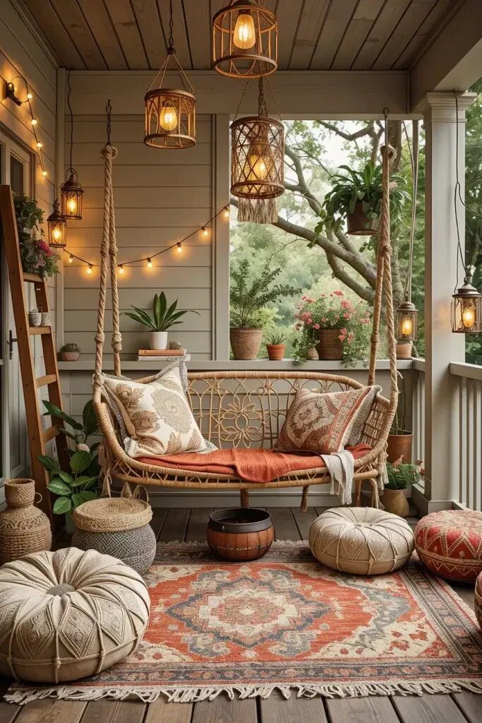 Bohemian Flair: Eclectic Swings for Free Spirits
