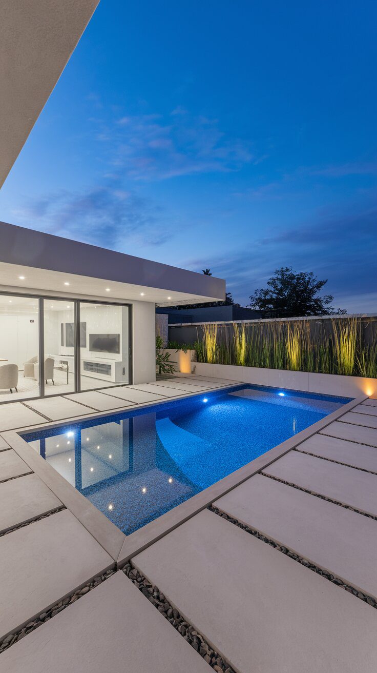 Modern Stylish Backyard Pool Designs - photo 2