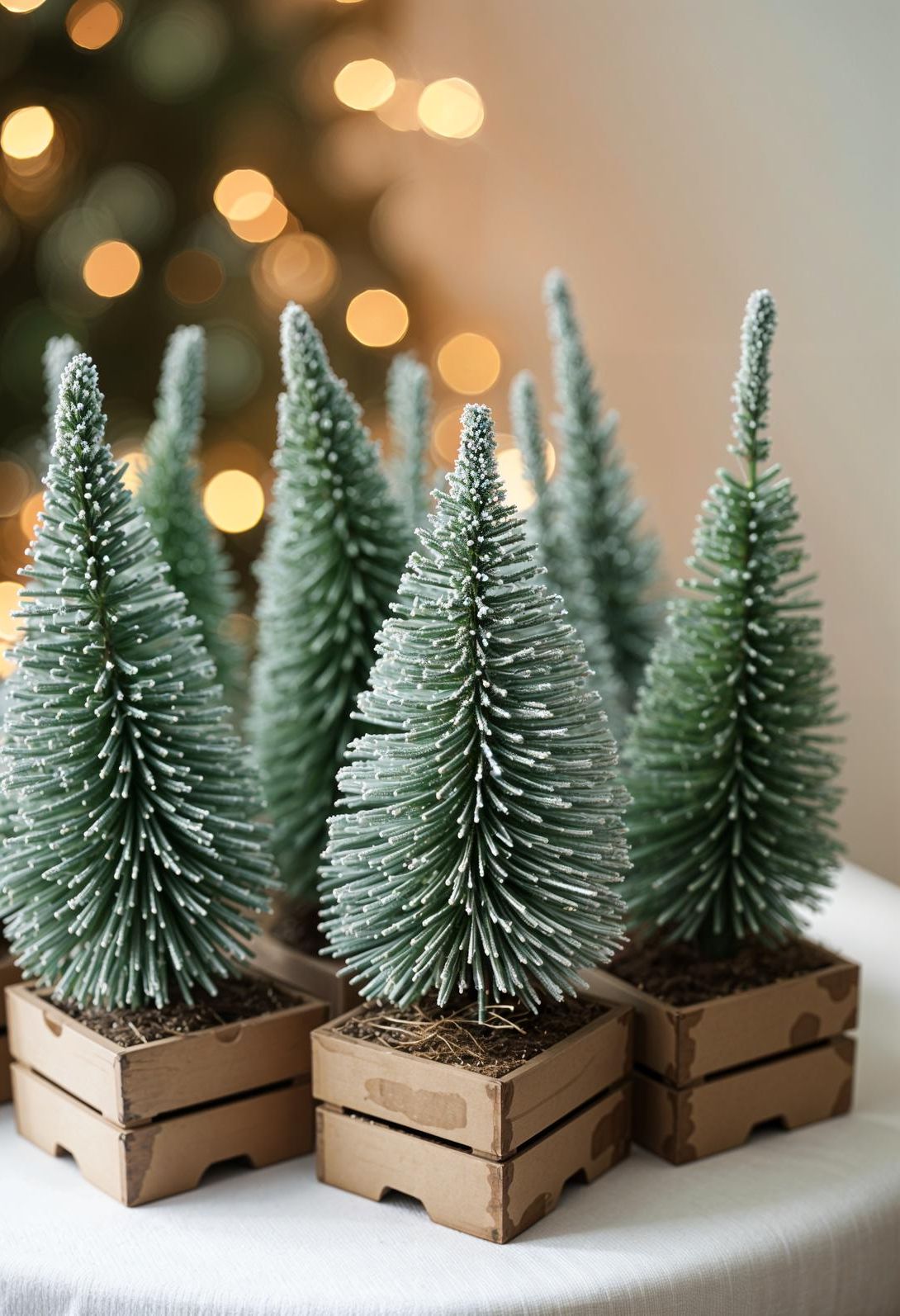 4. Vintage Bottlebrush Tree Decor - photo 2