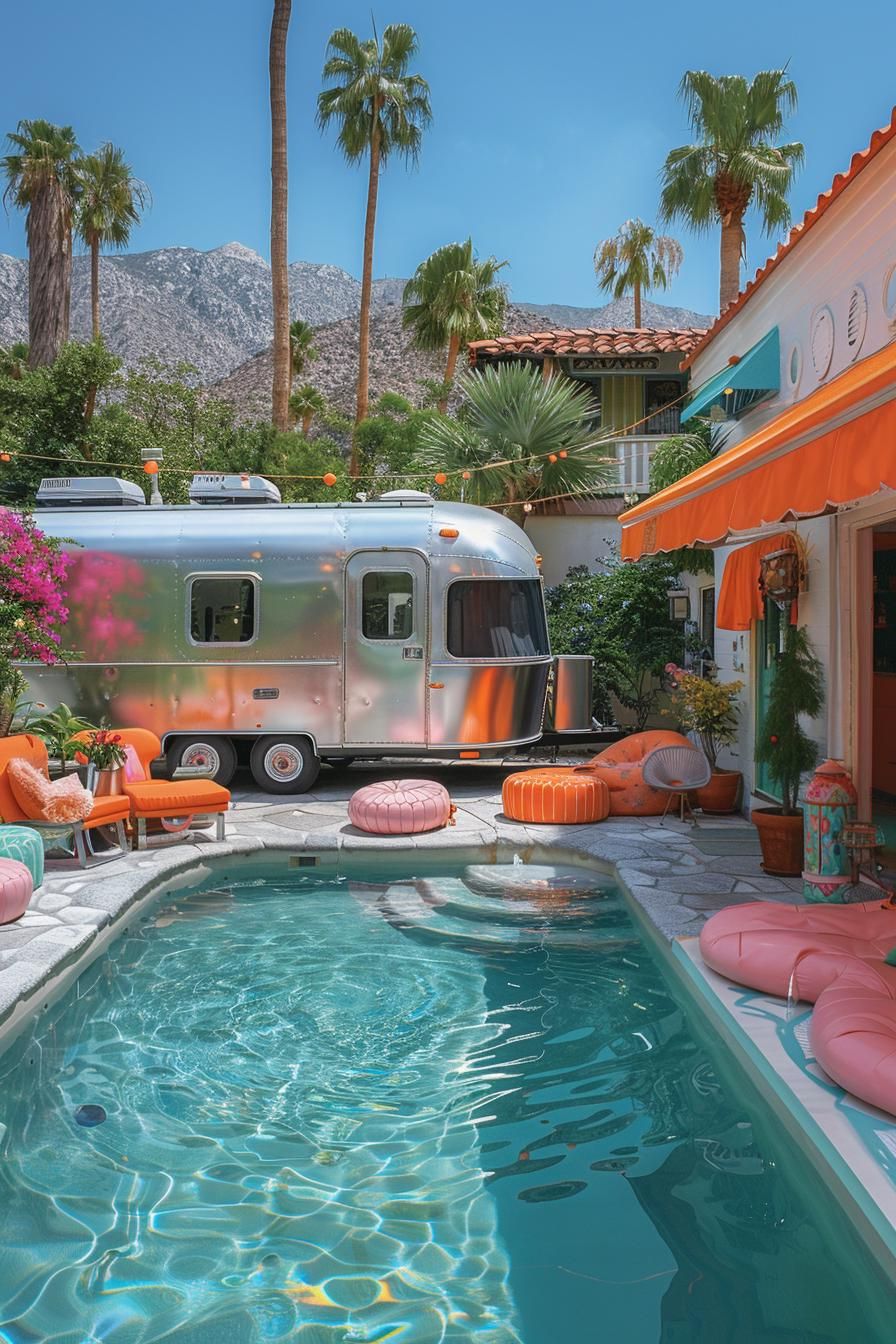 20. Airstream-Inspired Poolside Style - photo 2
