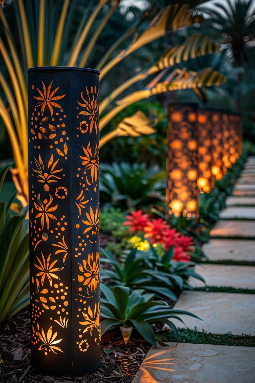 19. Decorative Metal Column Ideas