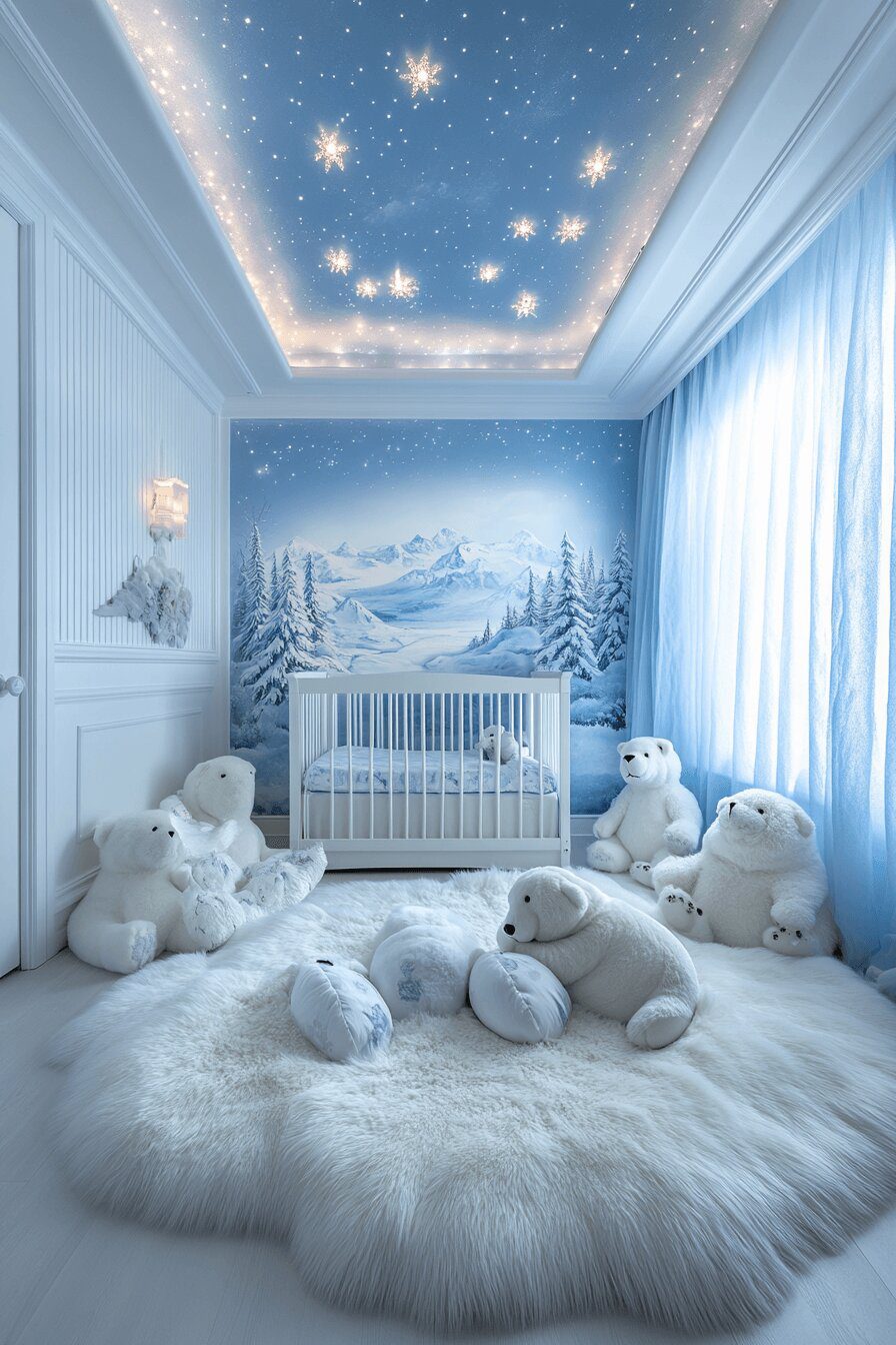 3. Frosty Critter Hideaway