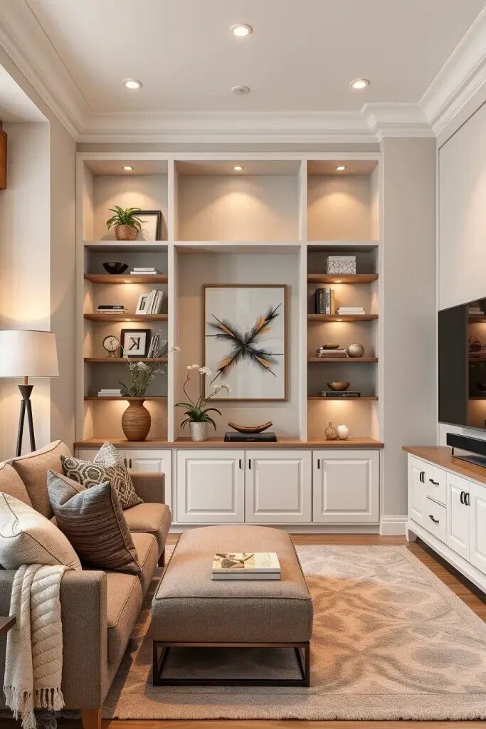 4. Why Built-In Shelves Work in Cozy Spaces - photo 2