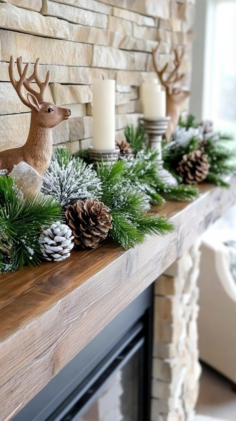 1. Nordic Winter Mantle Inspiration - photo 3
