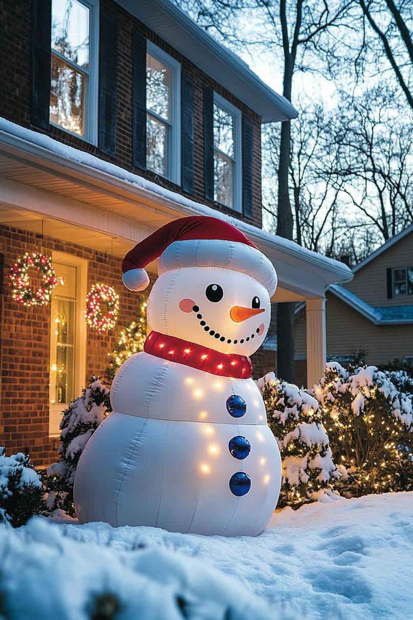 14. Inflatable Christmas Decor for Yards - photo 2