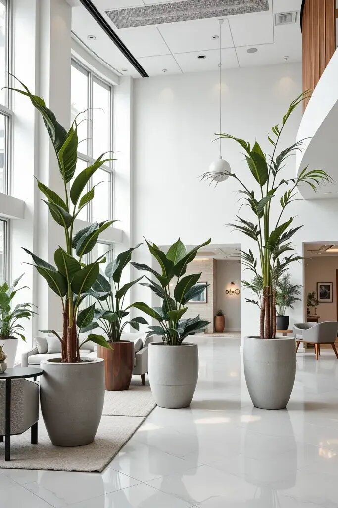 Styling Lobbies with Planters and Simple Greenery - photo 2