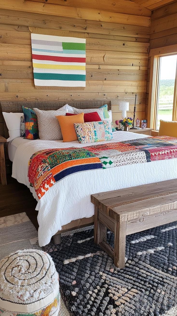 21. Playful Kaleidoscope Cabin Style - photo 3