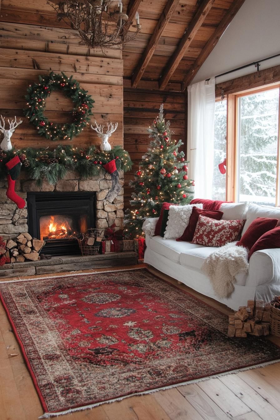 14. Rustic Winter Wall Decor Ideas - photo 2