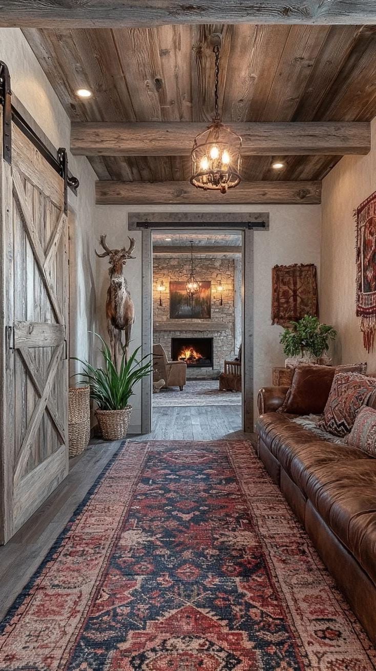 6. Barn Doors and Rustic Lights for Hallways - photo 2