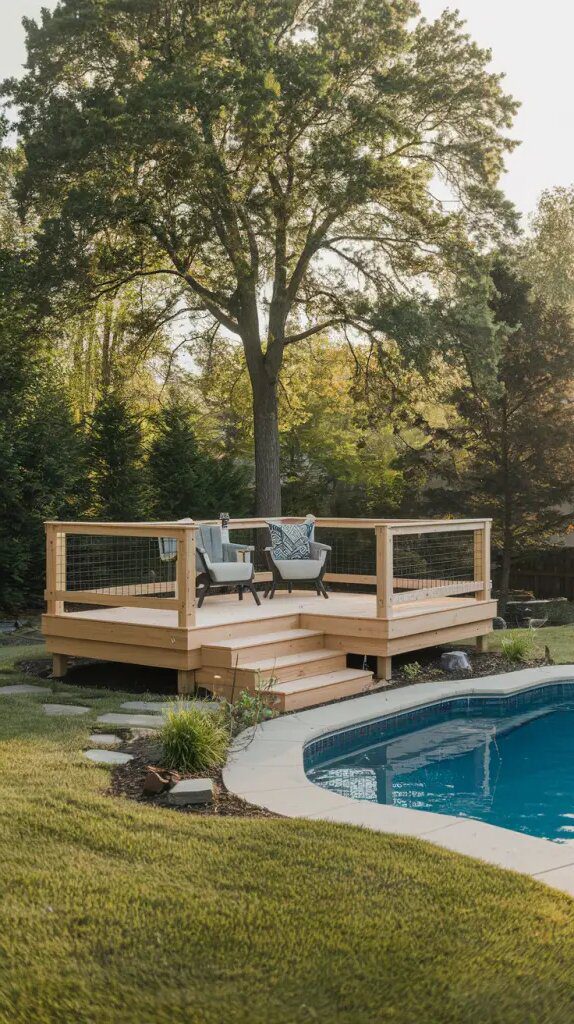 Affordable Deck Builds for Above Ground Pools - photo 2