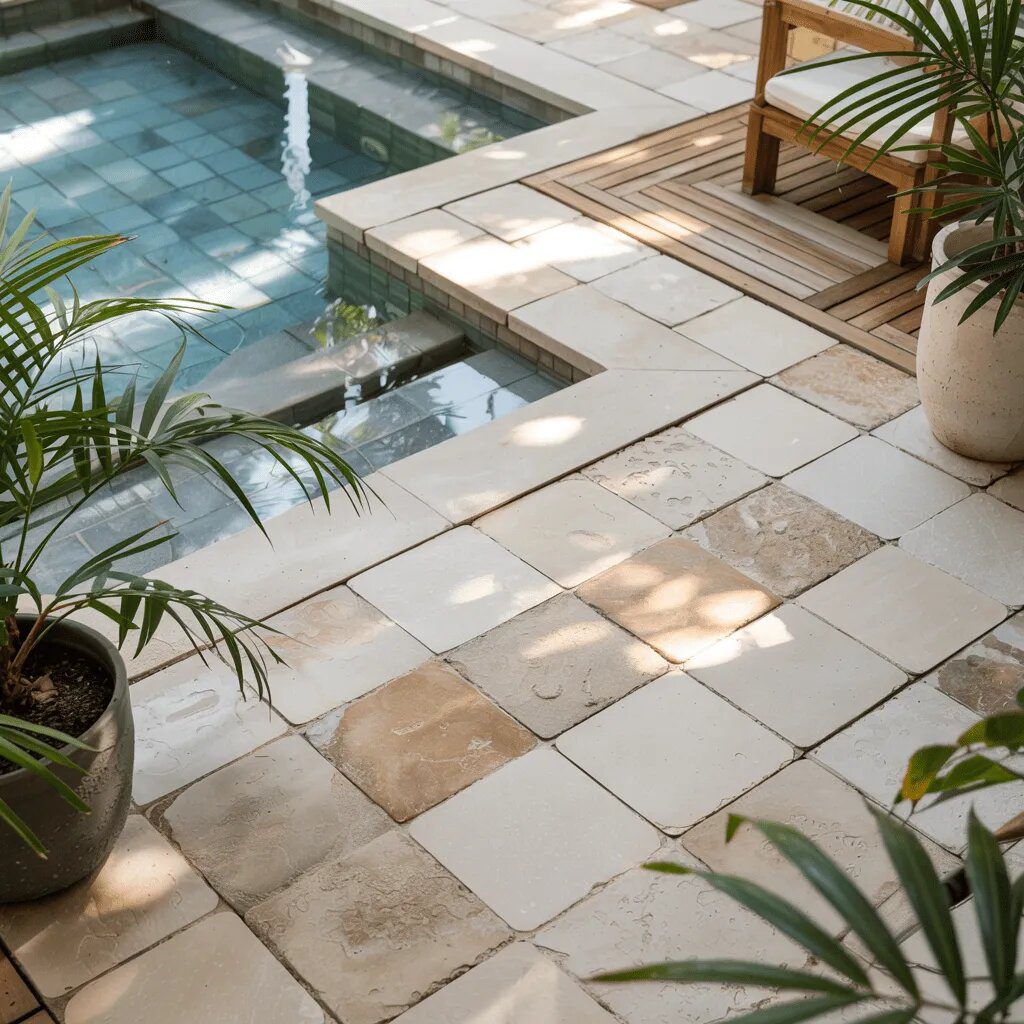 Choosing Safe and Stylish Pool Flooring
