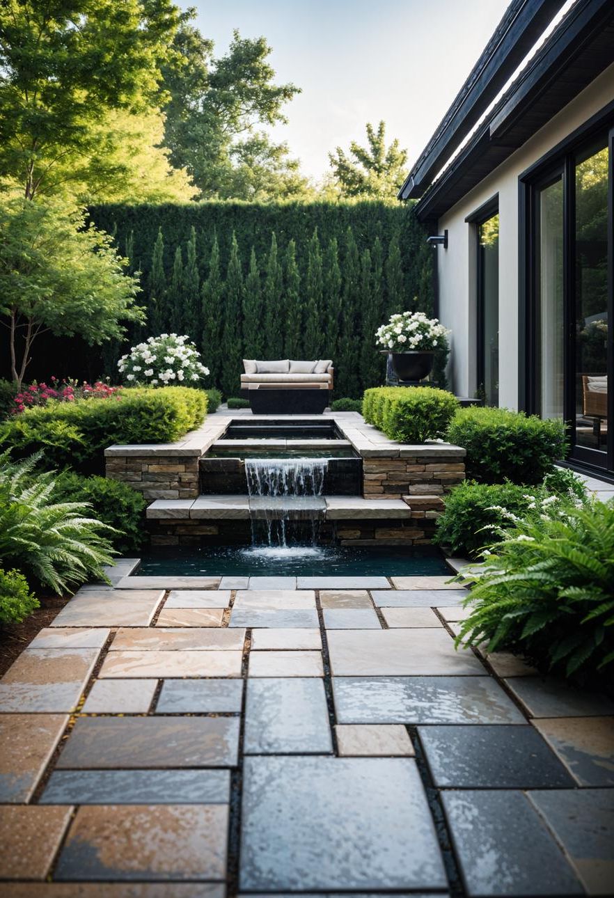 21. Patio Designs Built Around Water Features