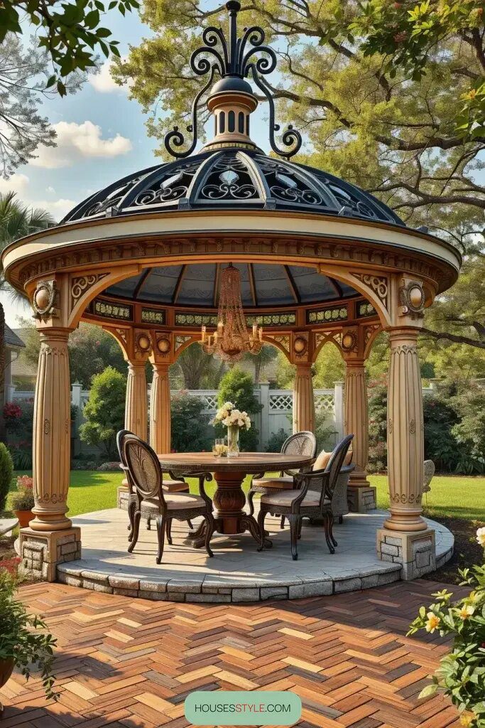 Gazebos With Striking Architectural Detail