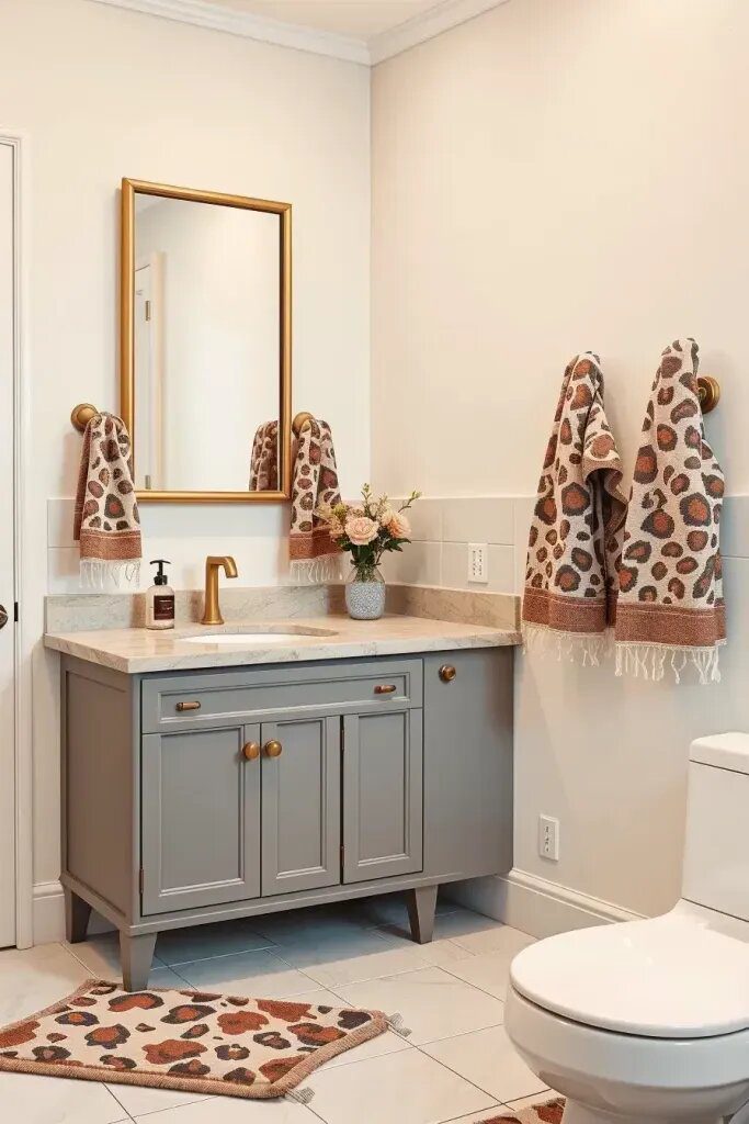 Leopard Print Towels for Easy Glam - photo 2