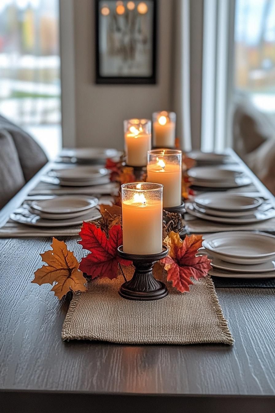 9. Elegant Fall Candle Holder Styling - photo 2