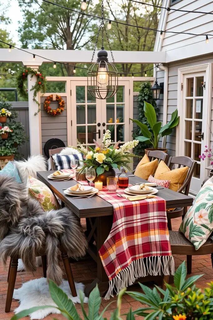 Seasonal Decor Ideas For Outdoor Dining Spaces