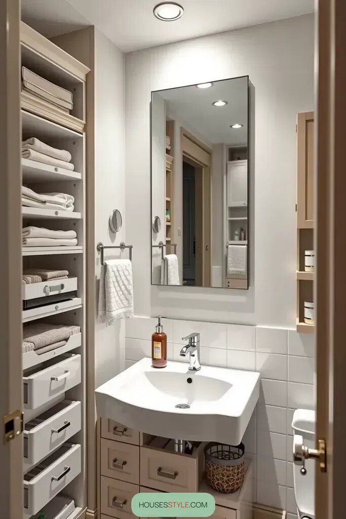 Storage Tricks for a Compact Bathroom - photo 2