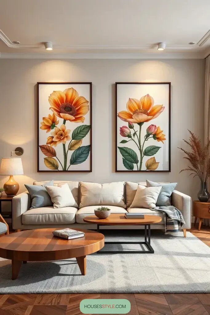 Frame a Wallpaper Mural for a Bold Wall