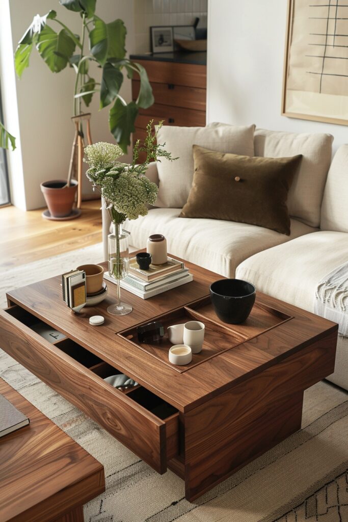 3. Coffee Tables with Hidden Storage
