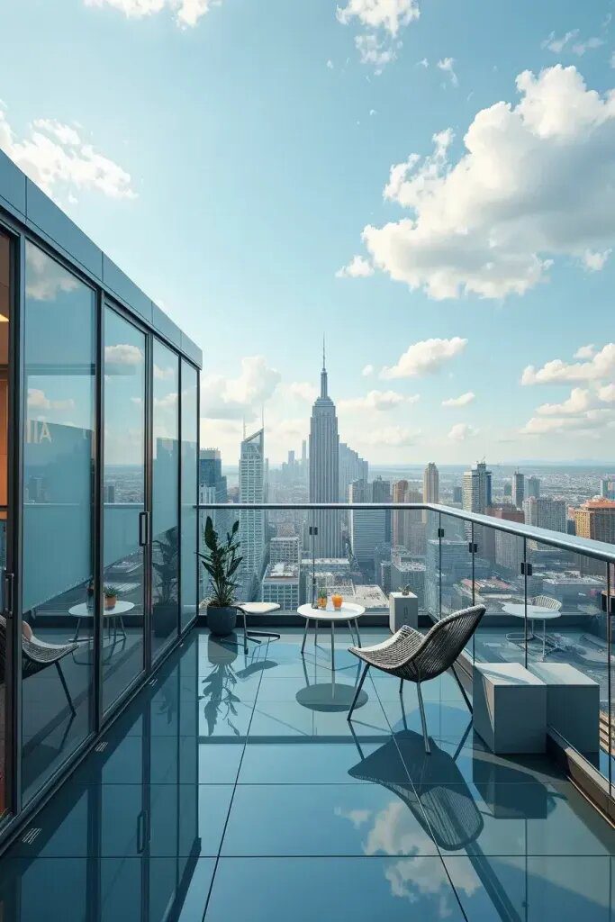 Glass-Floored Balconies With Scenic Views