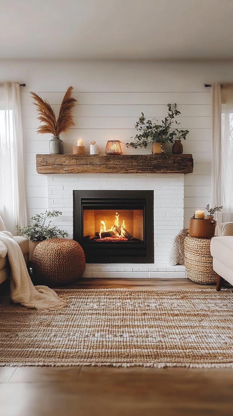 10. Reclaimed Wood Mantels for Modern Fireplaces - photo 3