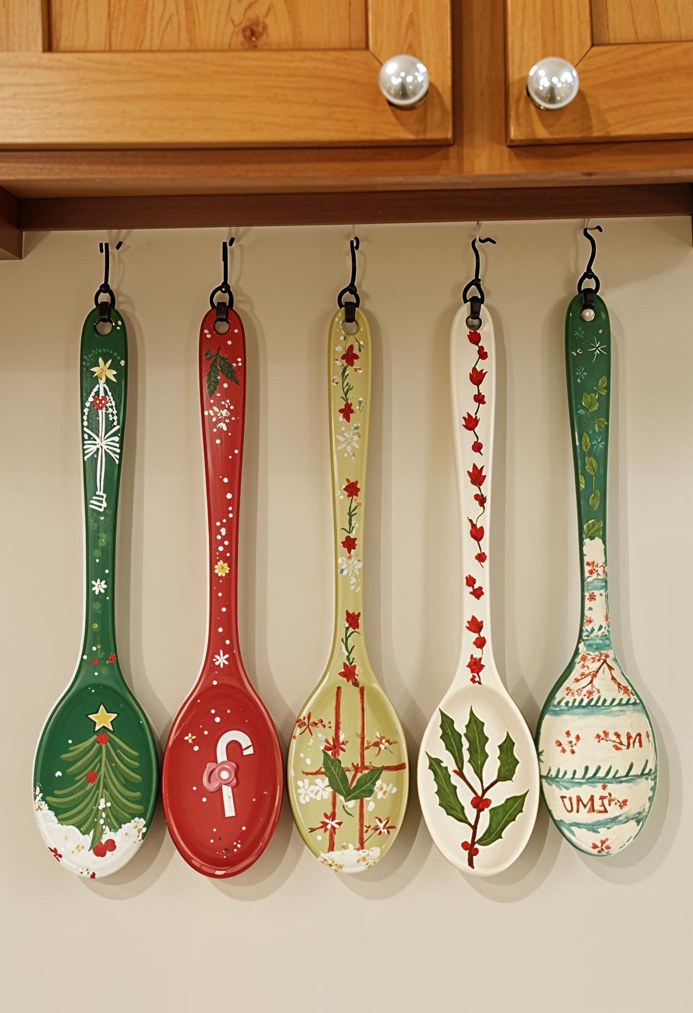 2. Rustic Festive Wooden Spoon Crafts - photo 3