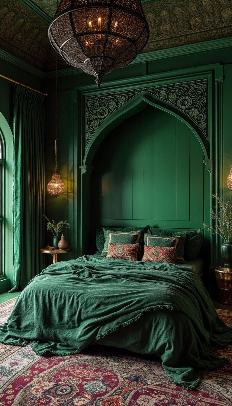 16. Moroccan Mystique Bedroom