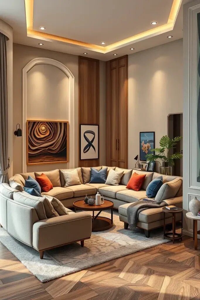Small Corners That Expand Into Lounges