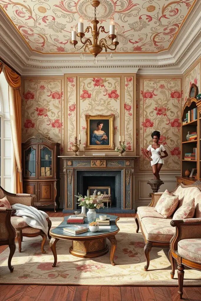 Vintage Wallpaper for an Old-World Feel - photo 2