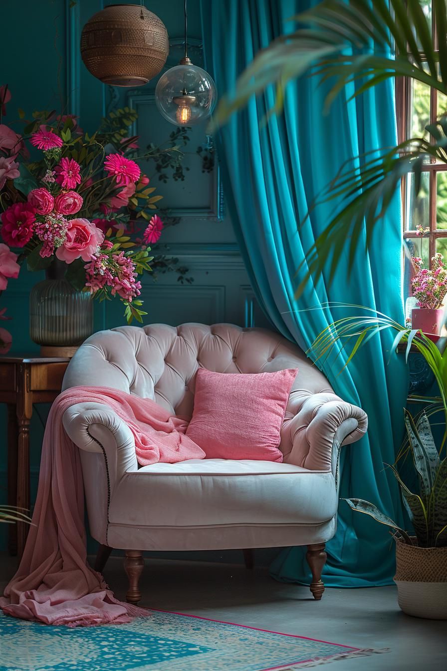 21. Modern Drapery for a Cozy Living Room - photo 2