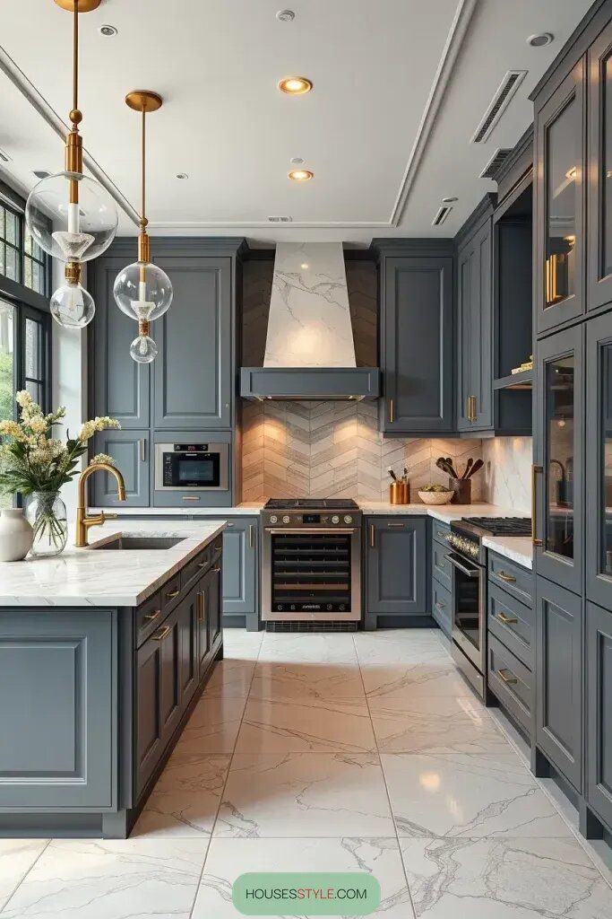 Sophisticated Gray Cabinets for Luxury Kitchens - photo 2