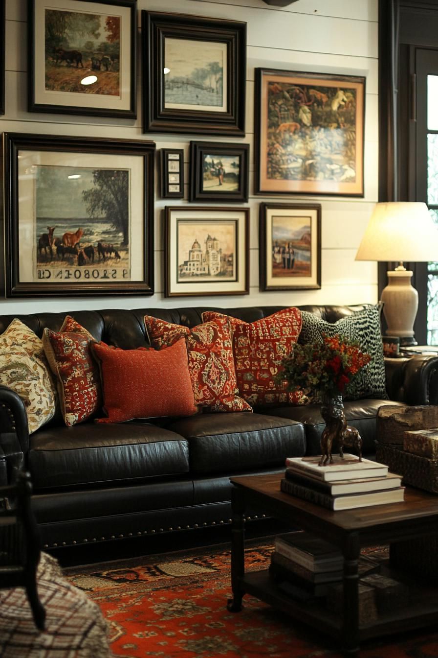 11. Mixing Frames for Wall Decor - photo 2