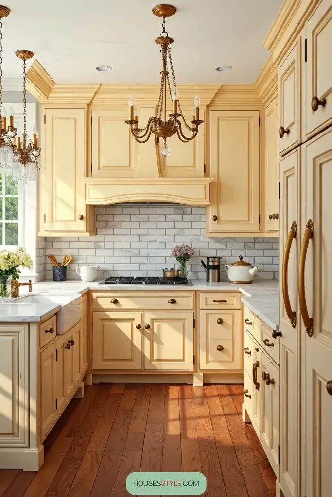 Refined Elegance With Creamy Yellow Cabinetry - photo 2