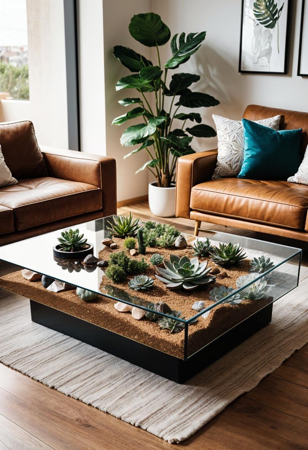 16. Desert-Style Terrarium Coffee Table - photo 2